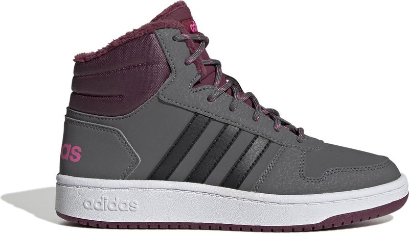 adidas - Hoops Mid 20 - Kindertrainers - Handbalschoenen