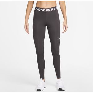 Nike - Pro - Legging - Grijs - 7/8 met Halfhoge Taille en Zakken