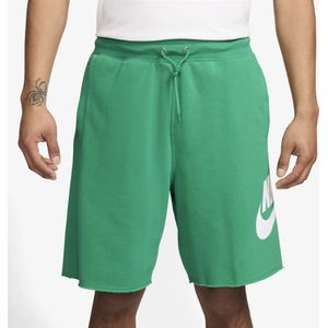 Nike - CLUB ALUMNI - Korte Broek - Turquoise/Wit