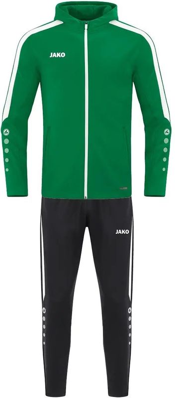 Jako - Power - Trainingspak - Dames - Polyester - Met Capuchon