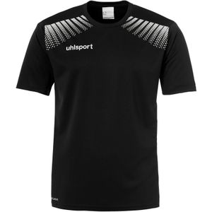 Uhlsport - Goal - Polyester Training T-Shirt - Zwart/Wit - 100% Polyester
