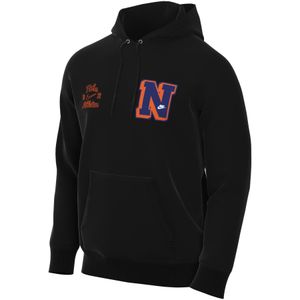 Nike - Club - Hoody - Zwart - Katoen - Met Capuchon