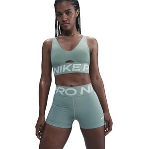 Nike - Pro Sculpt - Bikeshorts - Blauw - Hoge Taille - 8 cm