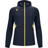 Macron - Victory Tiamat - Jas Met Kap - Navy / Geel