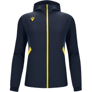 Macron - Victory Tiamat - Jas Met Kap - Navy / Geel
