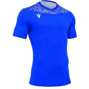 Macron - Nash Shirt - Korte Mouw - Royal / Wit