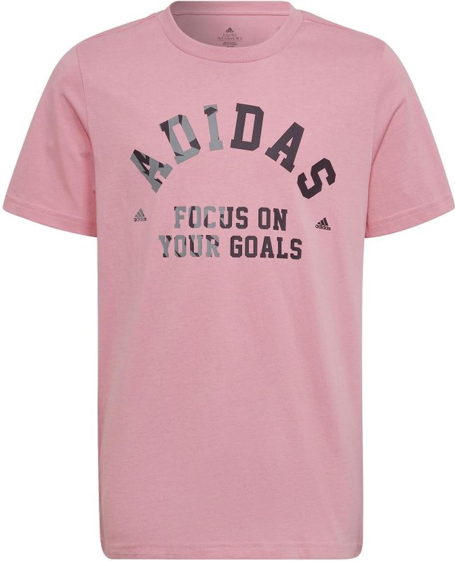 Grafisch T-shirt voor kinderen adidas