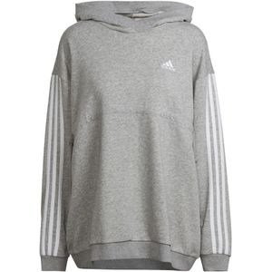 Dames sweatshirt met capuchon adidas Essentials Cotton 3-Stripes