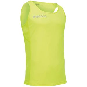 Macron - Mitch - Tanktop - Slim Fit - Faux-suède - Micromesh Achterkant