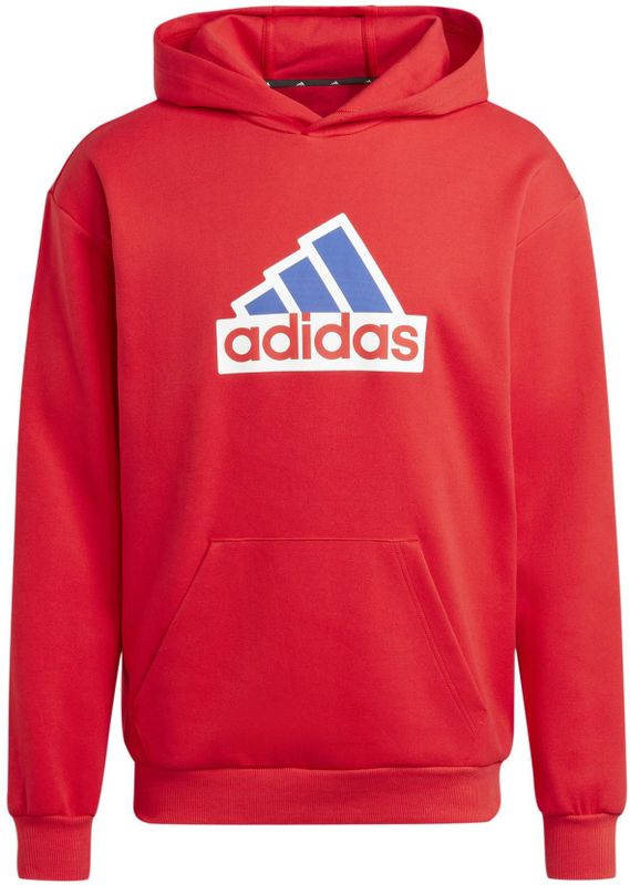 adidas - Future Icons Badge of Sport Hoodie - Rood - Katoen