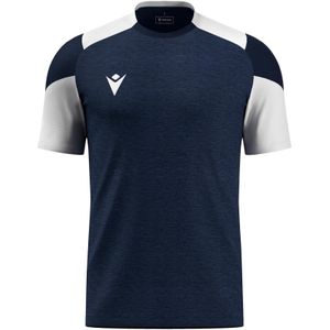 Macron - Glory Golem - Shirt - Marine / Wit - Korte Mouw