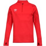 Umbro - League - Sweatshirt - Rood/Bordeaux - 1/2 Rits