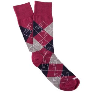 Copa - Voetbalveld Sokken - Argyle-patroon