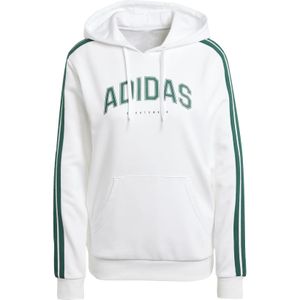 adidas - Lounge Soft Side Graphic - Hoodie - Zwart - Katoen