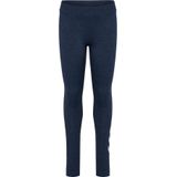 Hummel - Legging - Zwart - Met Logo - Voor Meisjes