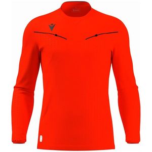 Macron - Ponnet Eco - Scheidsrechtersshirt - Fluorood - Lange Mouw