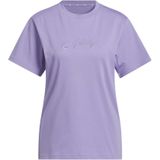 Dames-T-shirt adidas Cursive Wordmark