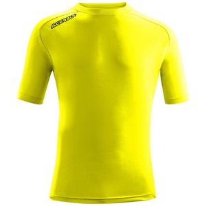Acerbis - ATLANTIS - Trainings T-shirt - Fluogeel - Korte Mouw - 100% Polyester
