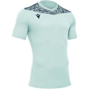 Macron - Nash Shirt - Korte Mouw - Zilver / Antraciet - Kinderen