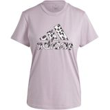 adidas - Animal Print Graphic - T-shirt - Dames