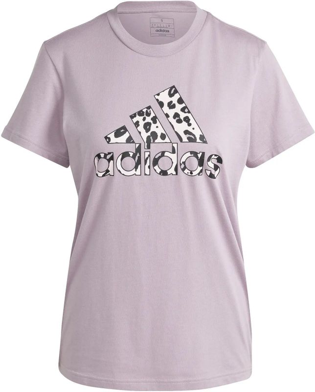 adidas - Animal Print Graphic - T-shirt - Dames