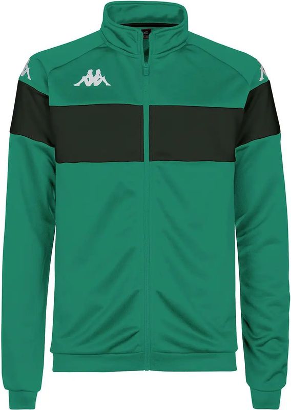 Kappa - DACONE - Sweatshirt - Zwart - Polyester - Sneldrogend