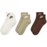 Nike - Sportsokken - Bruin - Everyday Essential - 3 Pack