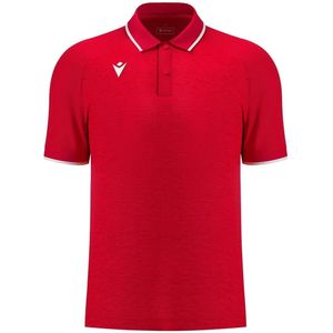 Macron - Glory Aulos - Polo - Rood / Wit
