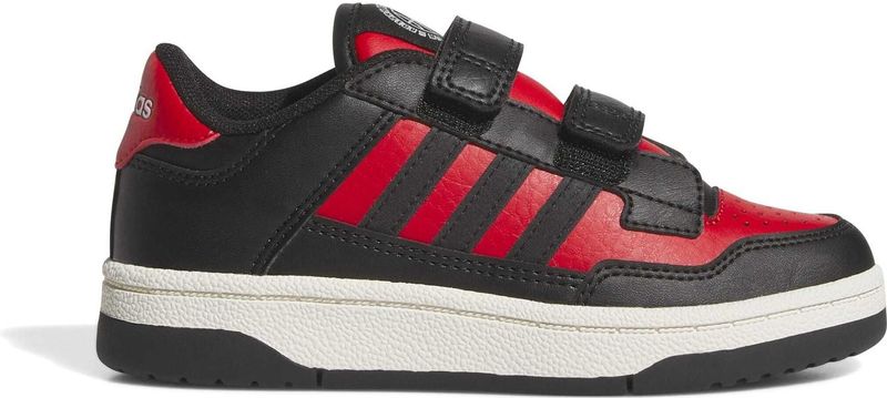 Core Black - Collegiate Red - Core White - Casual Schoenen - Synthetisch - Klittenbandsluiting