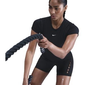 Nike - Training One Fitted T-Shirt - Zwart - Dames