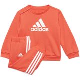 Adidas Badge Of Sport French Terry Set Oranje Jongen