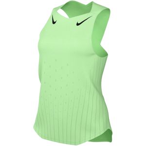 Nike - Dri Fit Adv Aeroswift - Tanktop - Groen - Antitranspiratie Stof