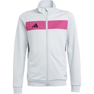 Sportief Trainingspak - Clear Grey / Real Magenta - 100% Polyester