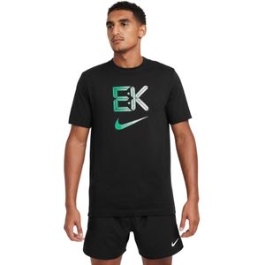 Nike - Sportshirt - Groen - Polyester Katoenmix - Dri-FIT Technologie