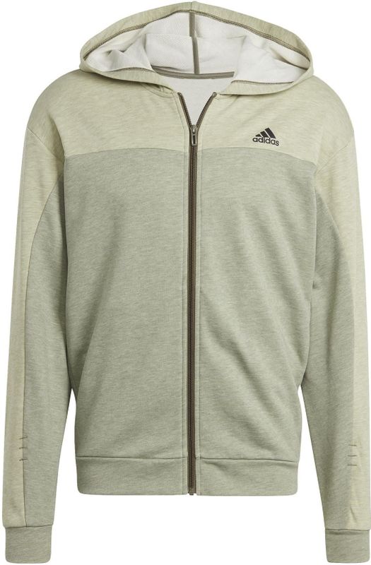 adidas - Gemêleerde Capuchon - Fleece Jas - Zacht - Ademend