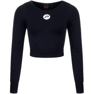 Pure2Improve - Dames-top - Zwart - Lange Mouwen