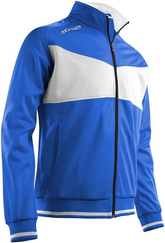 Acerbis - Diadema - Jas - Wit/Blauw - Lange Mouwen - Ritssluiting