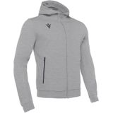 Macron - Cello Hoodie - Zwart - Katoenpolyester - Capuchon met Trekkoord