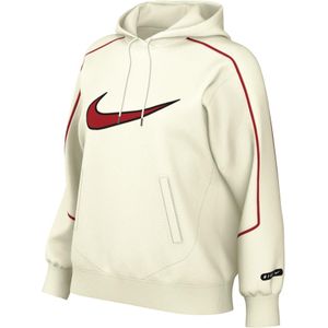 Dames sweater met oversized fleece capuchon Nike