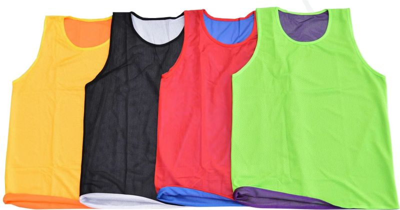 Tweerichtingen-veiligheidsvest - Reversible Training Hesje - Geperforeerde Mesh - 100% Polyester