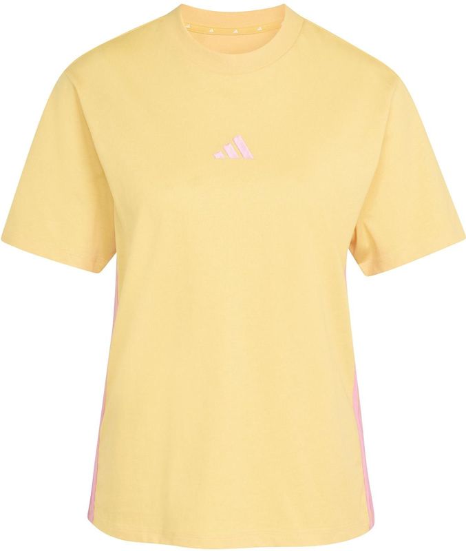 Katoenen dames-T-shirt adidas Essentials 3-Stripes
