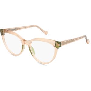 Fielmann Elementra EMT 003 RN Damen-Brille inkl. Gläser Vollrand Butterfly ISCC zertifiziertes recyceltes Acetat-Gestell 52mm/18mm/145mm, pink