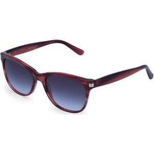 Fielmann LN 005 SUN CL Damen-Sonnenbrille Vollrand Eckig Blockacetat-Gestell, pink