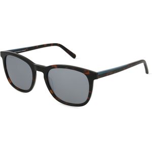 Freigeist 866006 Herren-Sonnenbrille Vollrand Panto Kunststoff-Gestell, braun