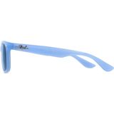Ray-Ban Junior RJ9052S Jugend-Sonnenbrille Vollrand Eckig Kunststoff-Gestell, blau