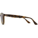 Ray-Ban RB 4305 Unisex-Sonnenbrille Vollrand Panto Propionat-Gestell, braun