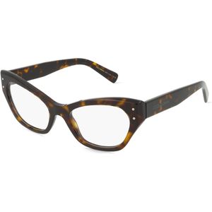 Dolce&Gabbana 0DG3385 Damen-Brille inkl. Gläser Vollrand Cateye Acetat-Gestell 52mm/19mm/145mm, braun