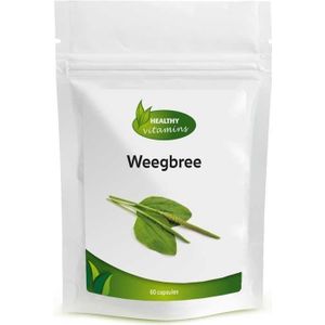 Weegbree | 60 capsules | Vitaminesperpost.nl