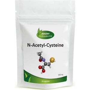 N-Acetyl-Cysteïne (NAC) supplement | 60 capsules | 500 mg NAC per capsule | vitaminesperpost.nl