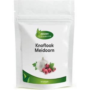 Knoflook Meidoorn formule ✔ 60 softgels ✔ Vitaminesperpost.nl